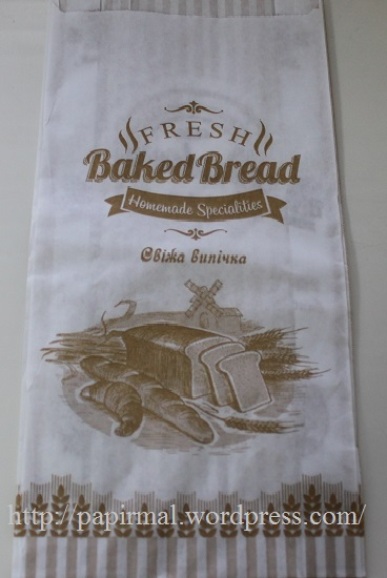 Бумажный пакет для хлеба